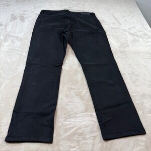 Urban Star Straight Leg Jeans Men 38x32 Black Excellent Stretch Denim 02S18231US